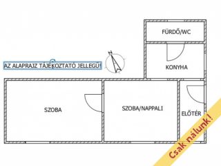 Eladó 46 m²-esházrész XVII. Kerület (Rákoskert) , Pesti utca: 55'000'000 Ft