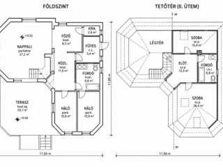 Eladó 141 m²-escsaládi ház XVII. Kerület (Rákoskert) , Sáránd u közeli utca: 199'000'000 Ft