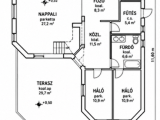 Eladó 141 m²-escsaládi ház XVII. Kerület (Rákoskert) , Sáránd u közeli utca: 199'000'000 Ft