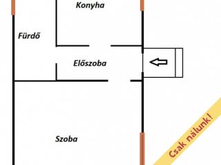 Eladó 40 m²-escsaládi ház XVII. Kerület (Rákoskert) , Szárazhegyen lévő utca: 84'900'000 Ft