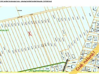 Eladó 835 m²-estelek XVII. Kerület (Rákosliget) , Forrásmajor utca: 22'000'000 Ft