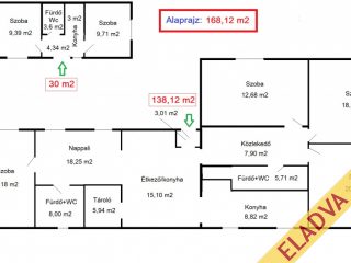 Eladó 168 m²-escsaládi ház XVIII. Kerület (Bélatelep) , Bélatelep: 109'000'000 Ft