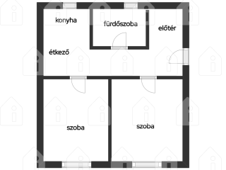 Eladó 61 m²-escsaládi ház XVIII. Kerület (Bélatelep) , Csendes mellékutcában: 67'200'000 Ft