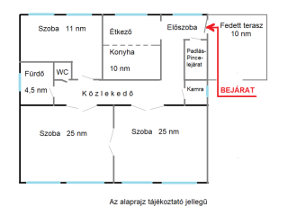 Kiadó 110 m²-escsaládi ház XVIII. Kerület (Bókaytelep) , Batthyány Lajos utca: 320'000 Ft