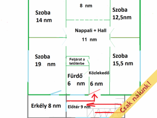 Eladó 180 m²-escsaládi ház XVIII. Kerület (Bókaytelep) , Madarász utca: 95'000'000 Ft