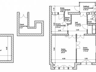 Eladó 117 m²-estársasházi lakás XVIII. Kerület (Bókaytelep) , Üllői út: 89'000'000 Ft