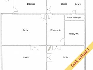 Eladó 100 m²-escsaládi ház XVIII. Kerület (Bókaytelep) , Wlassics Gyula utca: 99'000'000 Ft