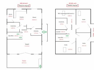 Eladó 150 m²-escsaládi ház XVIII. Kerület (Ferihegy) , Ferihegy: 109'900'000 Ft