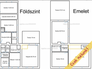 Eladó 168 m²-escsaládi ház XVIII. Kerület (Halmierdő) , Többgenerációs: 144'900'000 Ft