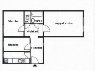 Eladó 53 m²-estársasházi lakás XVIII. Kerület (Havanna-lakótelep) , Csontváry utca: 55'000'000 Ft