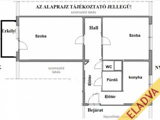 Eladó 53 m²-estársasházi lakás XVIII. Kerület (Havanna-lakótelep) , Havanna utca: 52'900'000 Ft