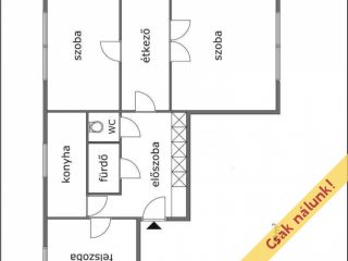 Eladó 60 m²-estársasházi lakás XVIII. Kerület (Havanna-lakótelep) , Havanna utca: 57'900'000 Ft