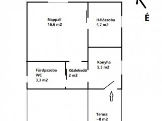 Eladó 33 m²-esházrész XVIII. Kerület (Kossuth Ferenc-telep) , Szélső utca: 33'000'000 Ft