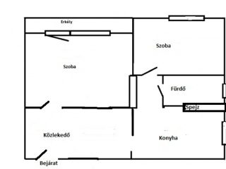 Eladó 53 m²-estársasházi lakás XVIII. Kerület (Lakatos-lakótelep) , Lakatos lakótelep utca: 58'000'000 Ft