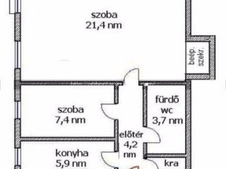 Kiadó 43 m²-estársasházi lakás XVIII. Kerület (Lakatostelep) , Lakatos lakótelepen: 230'000 Ft