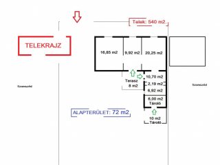 Eladó 72 m²-escsaládi ház XVIII. Kerület (Szemeretelep) , Szemeretelep: 78'000'000 Ft