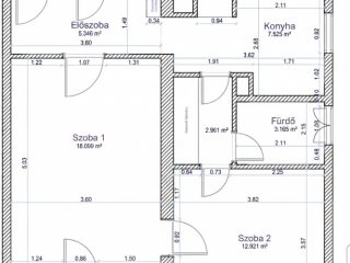 Eladó 53 m²-estársasházi lakás XVIII. Kerület (Szent Imre-kertváros) , Felújított: 67'900'000 Ft
