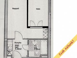 Eladó 30 m²-estársasházi lakás XVIII. Kerület (Szent Imre-kertváros) , Királyhágó utca: 49'900'000 Ft
