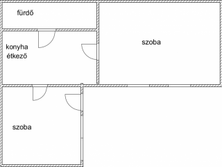 Eladó 47 m²-esházrész XX. Kerület (Erzsébetfalva) , Emlékezés tere: 56'000'000 Ft