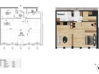 Eladó 45 m²-estársasházi lakás XX. Kerület (Erzsébetfalva) , Erzsébetfalva: 53'900'000 Ft