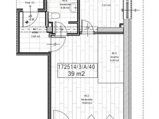 Eladó 39 m²-estársasházi lakás XX. Kerület (Erzsébetfalva) , Erzsébetfalva: 47'400'000 Ft