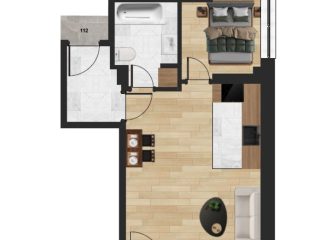 Eladó 39 m²-estársasházi lakás XX. Kerület (Erzsébetfalva) , Erzsébetfalva: 47'400'000 Ft