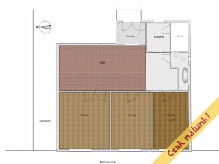 Eladó 96 m²-estársasházi lakás XX. Kerület (Erzsébetfalva) , Hosszú utca: 60'000'000 Ft