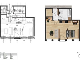 Kiadó 43 m²-estársasházi lakás XX. Kerület (Erzsébetfalva) , Tátra Apartman: 250'000 Ft