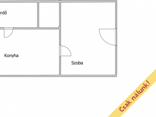 Eladó 28 m²-esházrész XX. Kerület (Erzsébetfalva) , Tátra téi piacnál utca: 27'000'000 Ft