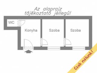 Eladó 48 m²-estársasházi lakás XX. Kerület (Erzsébetfalva) , Tátra tér közeli utca: 46'800'000 Ft