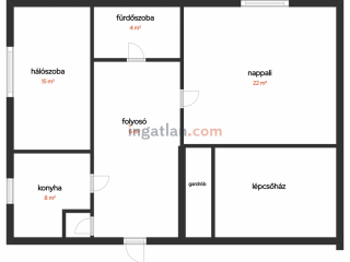 Eladó 56 m²-estársasházi lakás XX. Kerület (Gubacsipuszta) , Eperjes utca: 59'900'000 Ft