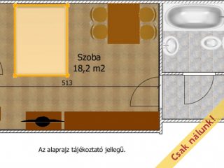 Eladó 35 m²-estársasházi lakás XX. Kerület (Központ) , Baross utca: 43'500'000 Ft