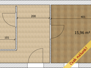 Eladó 30 m²-estársasházi lakás XX. Kerület (Központ) , Bem utca: 26'900'000 Ft