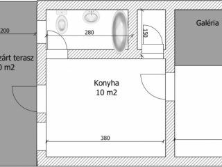 Eladó 43 m²-esházrész XX. Kerület (Központ) , Központ: 49'000'000 Ft