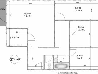 Eladó 75 m²-estársasházi lakás XX. Kerület (Központ) , Tótfalusi Kis Miklós sétány: 74'900'000 Ft