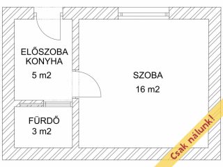 Eladó 24 m²-estársasházi lakás XX. Kerület (Szabó telep) , Ady Endre utcai Sporttelep közelében: 26'000'000 Ft