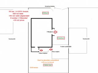 Eladó 145 m²-escsaládi ház XX. Kerület (Szabó telep) , Szabótelep utca: 119'900'000 Ft