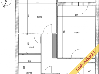 Eladó 53 m²-estársasházi lakás XX. Kerület (Vécsey / Eperjes utcai lakótelep) , Orsolya utca: 53'900'000 Ft