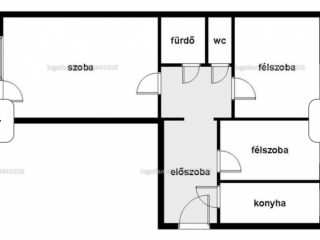 Eladó 53 m²-estársasházi lakás XXI. Kerület (Belváros (Városközpont)) , Kossuth Lajos utca: 62'500'000 Ft