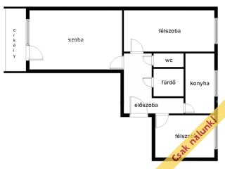 Eladó 55 m²-estársasházi lakás XXI. Kerület (Csillagtelep) , Nap utca: 69'900'000 Ft