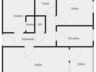 Eladó 64 m²-estársasházi lakás XXI. Kerület (Erdősor) , Erdősor Lakótelep: 59'900'000 Ft
