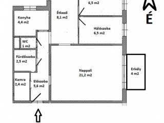 Eladó 59 m²-estársasházi lakás XXI. Kerület (Királyerdő) , József Attila utca: 69'900'000 Ft