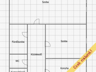 Eladó 52 m²-estársasházi lakás XXI. Kerület (Királymajor) , Kikötő utca: 55'900'000 Ft