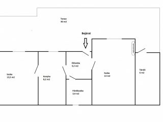 Eladó 51 m²-escsaládi ház XXI. Kerület (Ófalu) , Kapisztrán János utca: 56'900'000 Ft