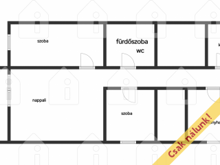 Eladó 51 m²-estársasházi lakás XXII. Kerület (Budatétény) , Háros utca: 66'900'000 Ft