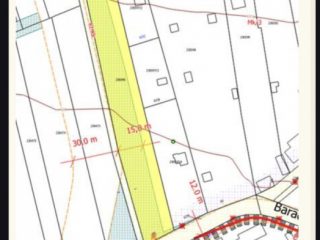 Eladó 2576 m²-estelek XXII. Kerület (Nagytétény Óhegy) , Barackos út: 19'000'000 Ft