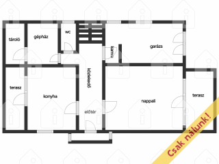 Eladó 112 m²-escsaládi ház XXII. Kerület (Nagytétény Óhegy) , Báthory utca: 125'000'000 Ft