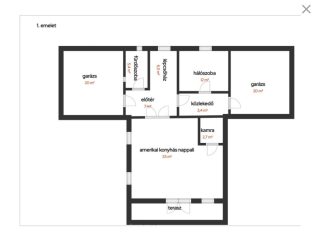 Eladó 180 m²-escsaládi ház XXIII. Kerület (Soroksár Millenniumtelep) , Kétgenerációs: 169'900'000 Ft