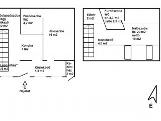 Eladó 63 m²-esházrész XXIII. Kerület (Soroksár) , Szitás utca: 59'900'000 Ft