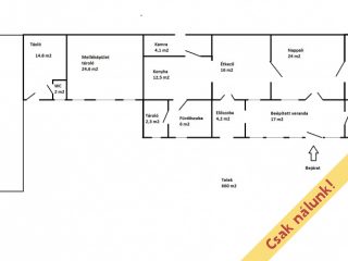 Eladó 660 m²-escsaládi ház Cegléd, Szarvas utca: 49'900'000 Ft